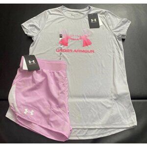 NWT Under Armour Athletic Set Girls Youth Size XL